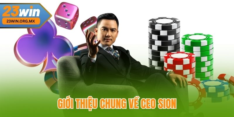 CEO SION: Chân dung lãnh đạo và tầm ảnh hưởng tại 23WIN Giới thiệu chung về CEO SION